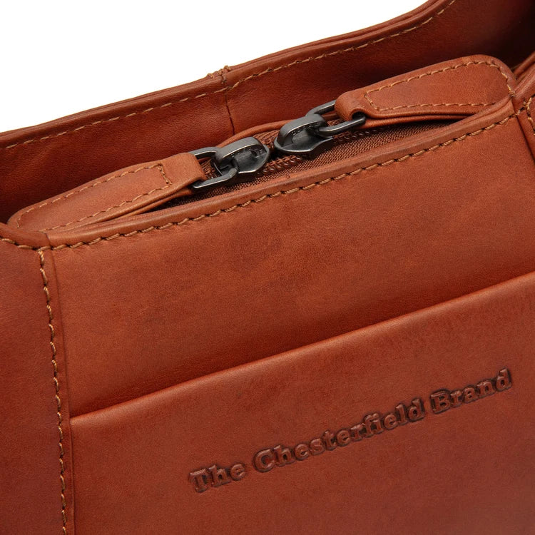 The Chesterfield Brand Lunera Leather Handväska, Cognac
