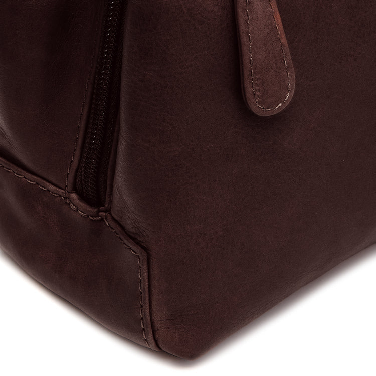 The Chesterfield Brand Lunera Leather Handväska, Brun