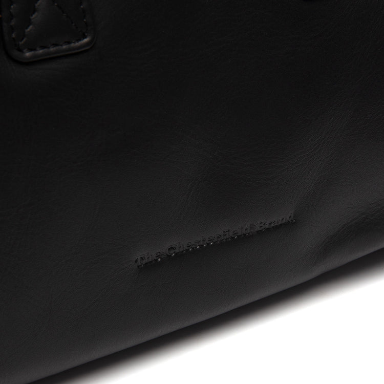 The Chesterfield Brand Dalford Leather Handväska, Svart