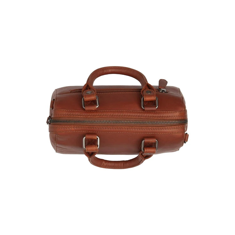 The Chesterfield Brand Dalford Leather Handväska, Cognac