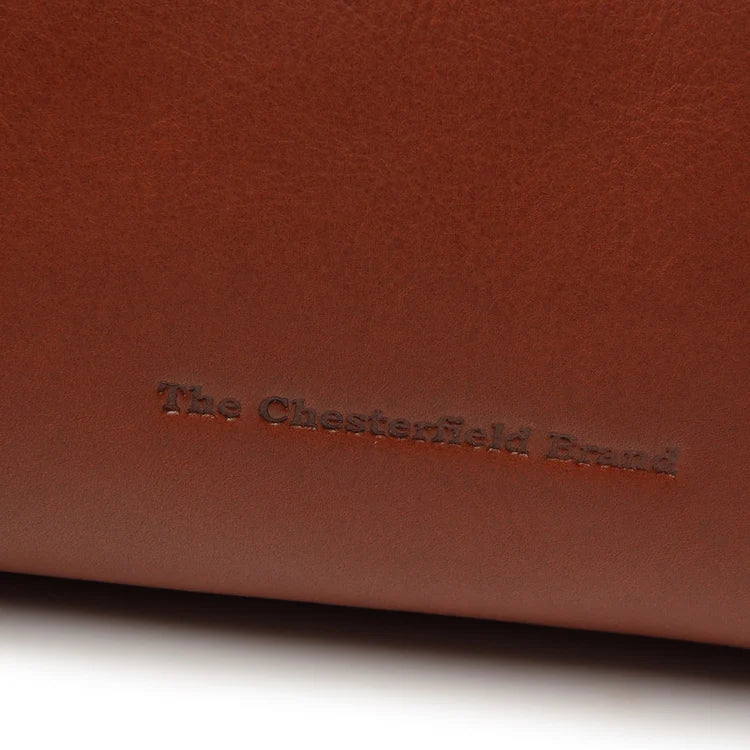 The Chesterfield Brand Dalford Leather Handväska, Cognac