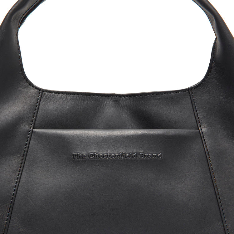 The Chesterfield Brand Salina Leather Handväska, Svart