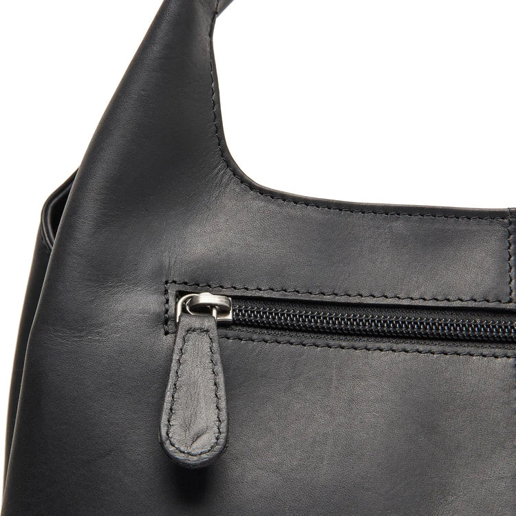 The Chesterfield Brand Salina Leather Handväska, Svart