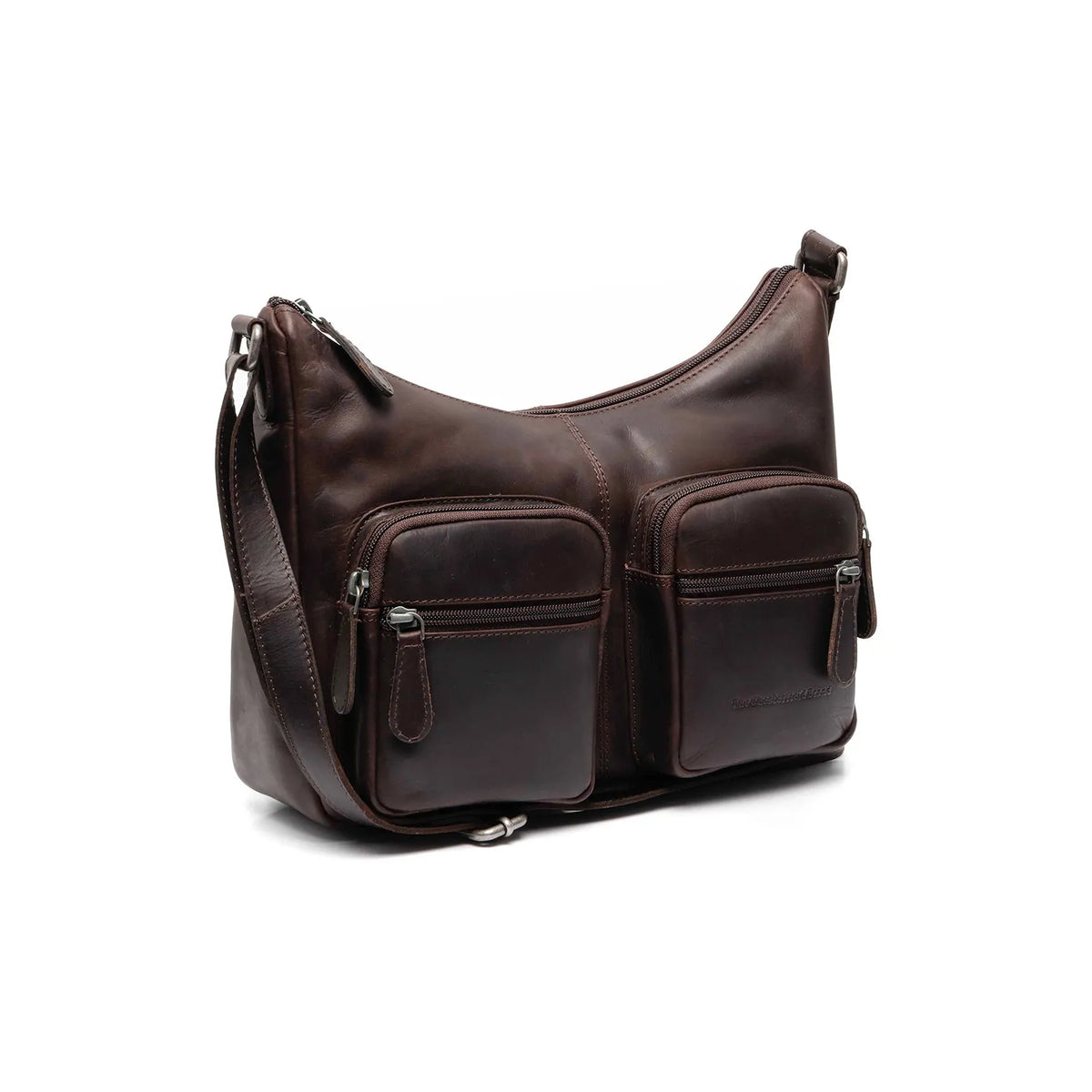 The Chesterfield Brand Valenora Leather Crossbodyväska, Brun