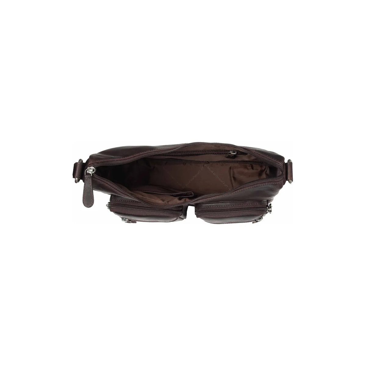 The Chesterfield Brand Valenora Leather Crossbodyväska, Brun