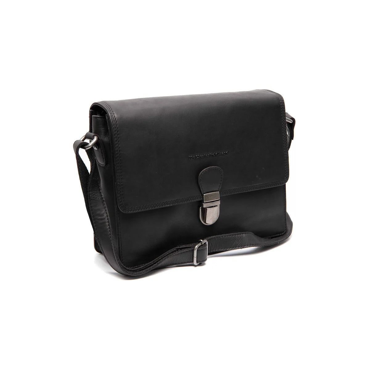 The Chesterfield Brand Lunor Leather Crossbodyväska, Svart