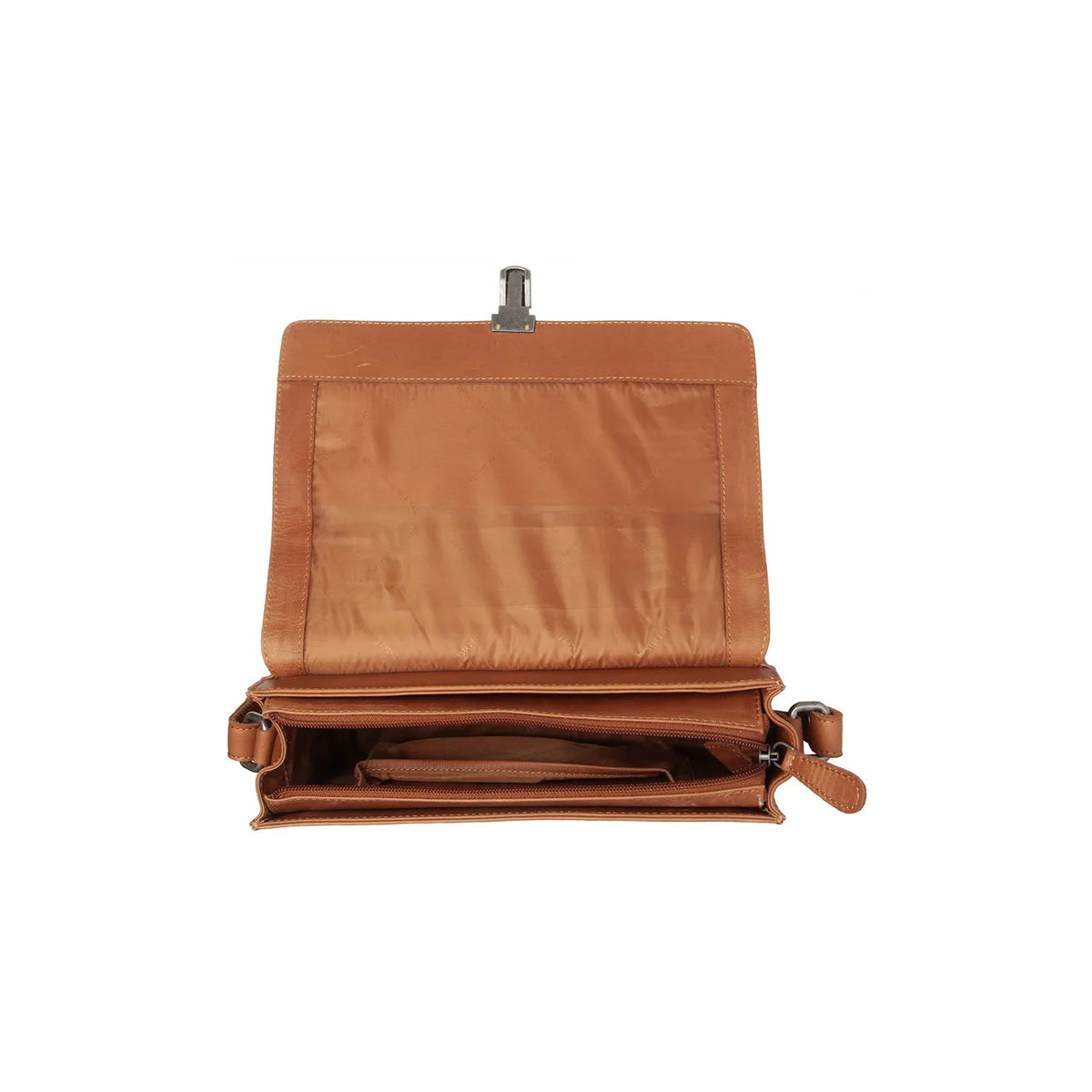 The Chesterfield Brand Lunor Crossbodyväska, Cognac