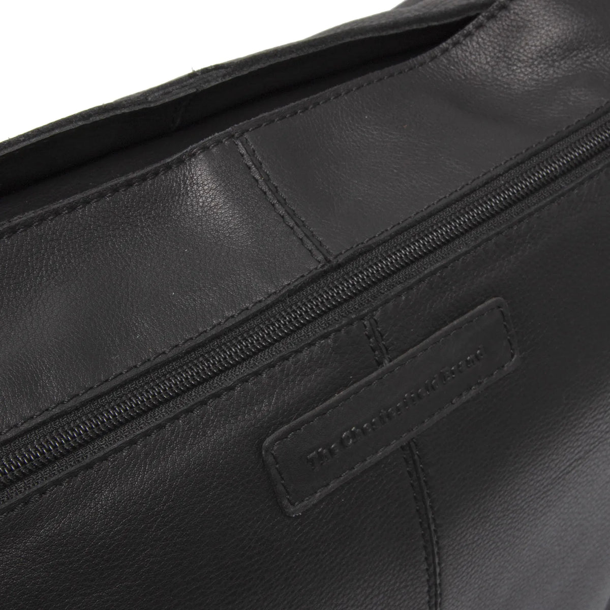 The Chesterfield Brand Astero Leather Axelremsväska, Svart