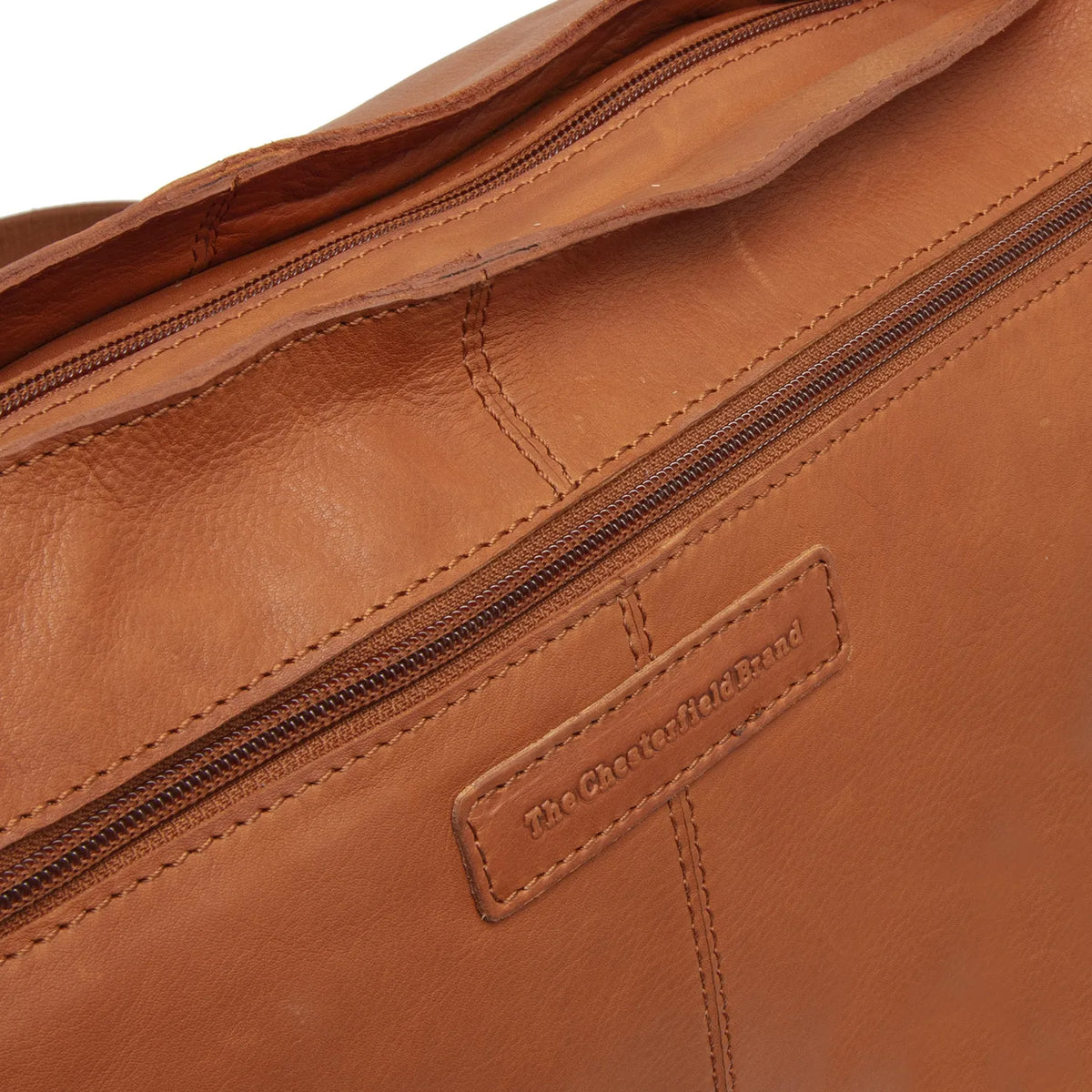 The Chesterfield Brand Astero Leather Axelremsväska, Cognac