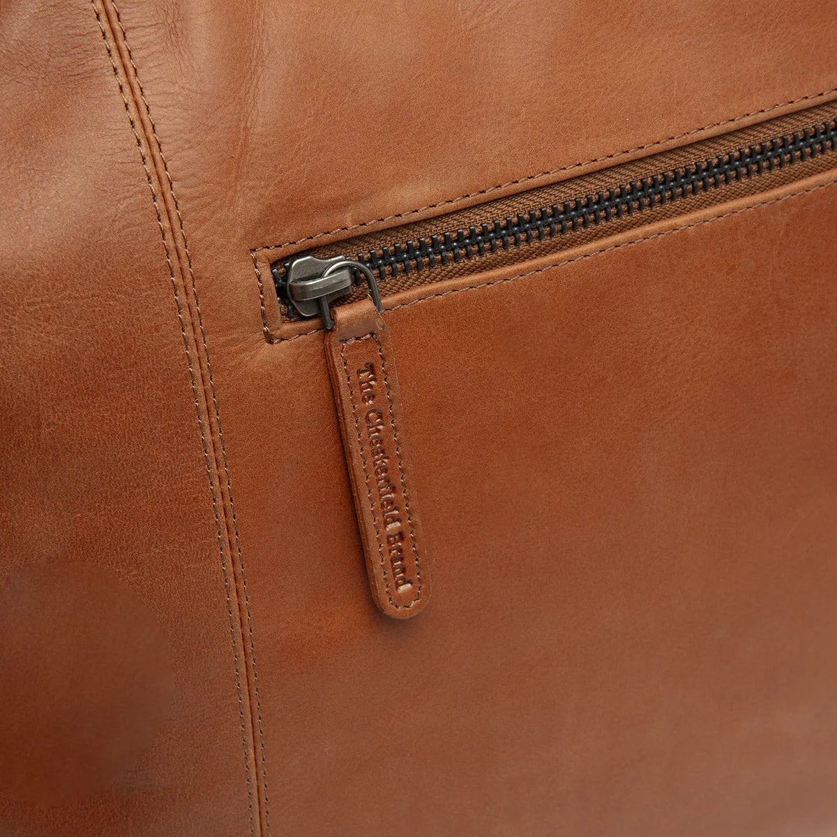 The Chesterfield Brand Zira Leather Axelremsväska, Cognac