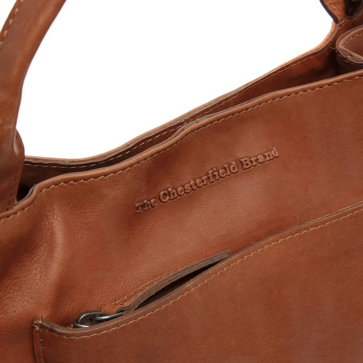 The Chesterfield Brand Tenara Leather Handväska, Cognac