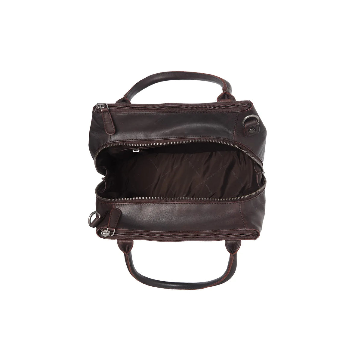 The Chesterfield Brand Solvin Leather Handväska, Brun