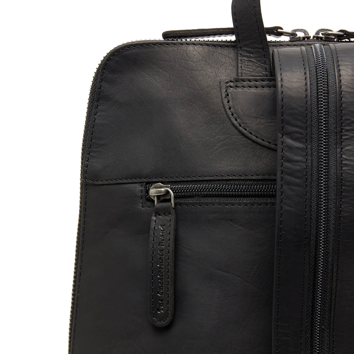 The Chesterfield Brand Amanda Leather Backpack, Svart