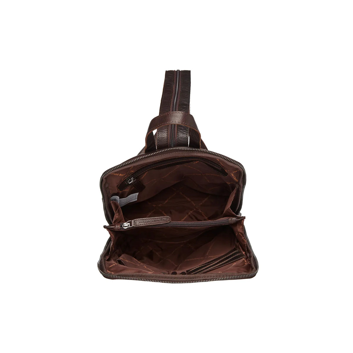 The Chesterfield Brand Amanda Leather Backpack, Brun