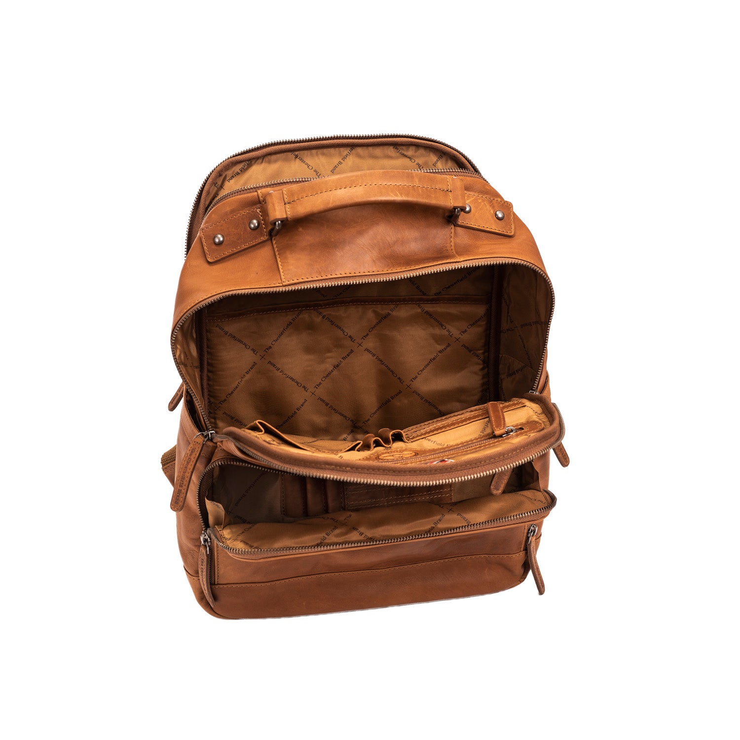 The Chesterfield Brand Austin Ryggsäck, Cognac