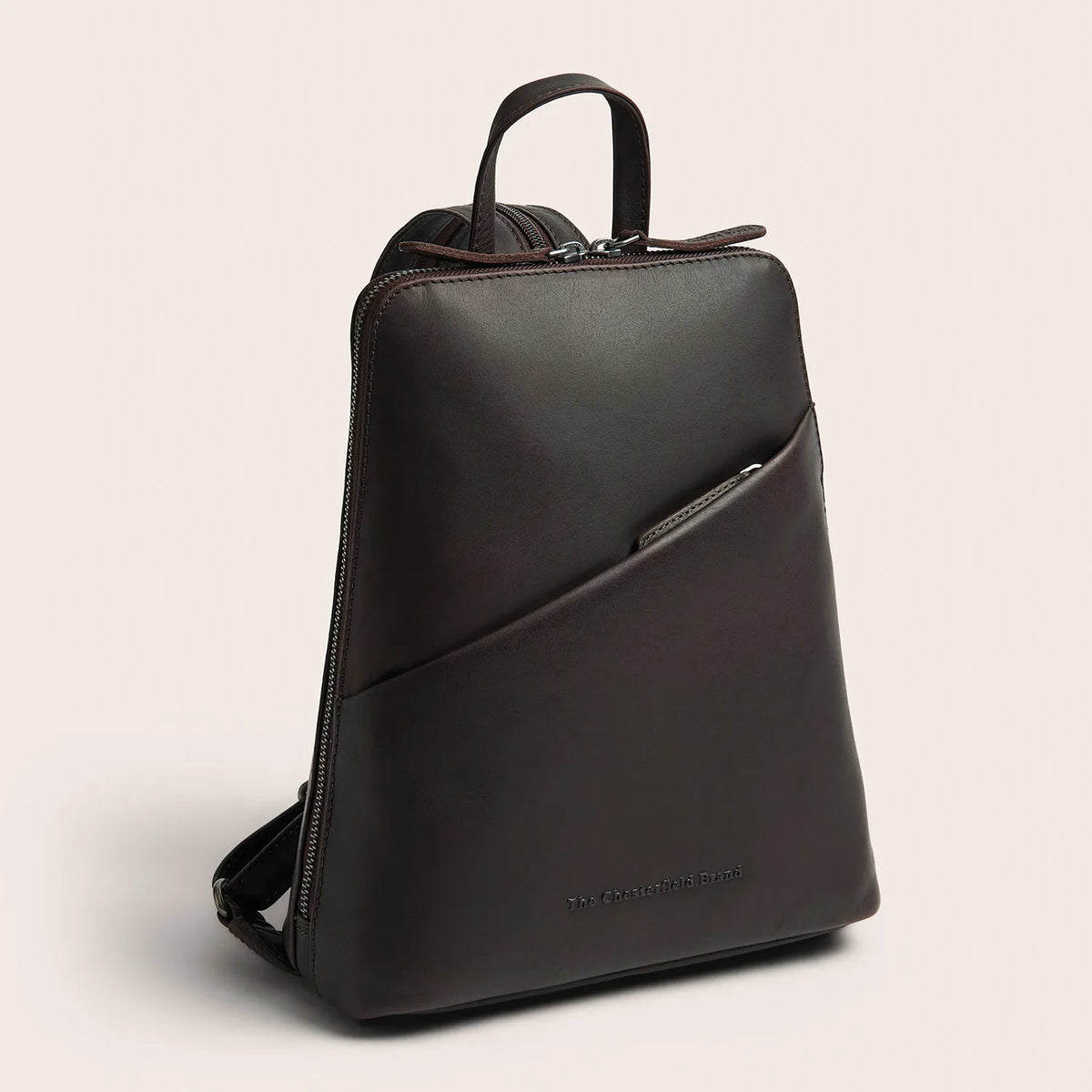 The Chesterfield Brand Claire Leather Ryggsäck, Brun
