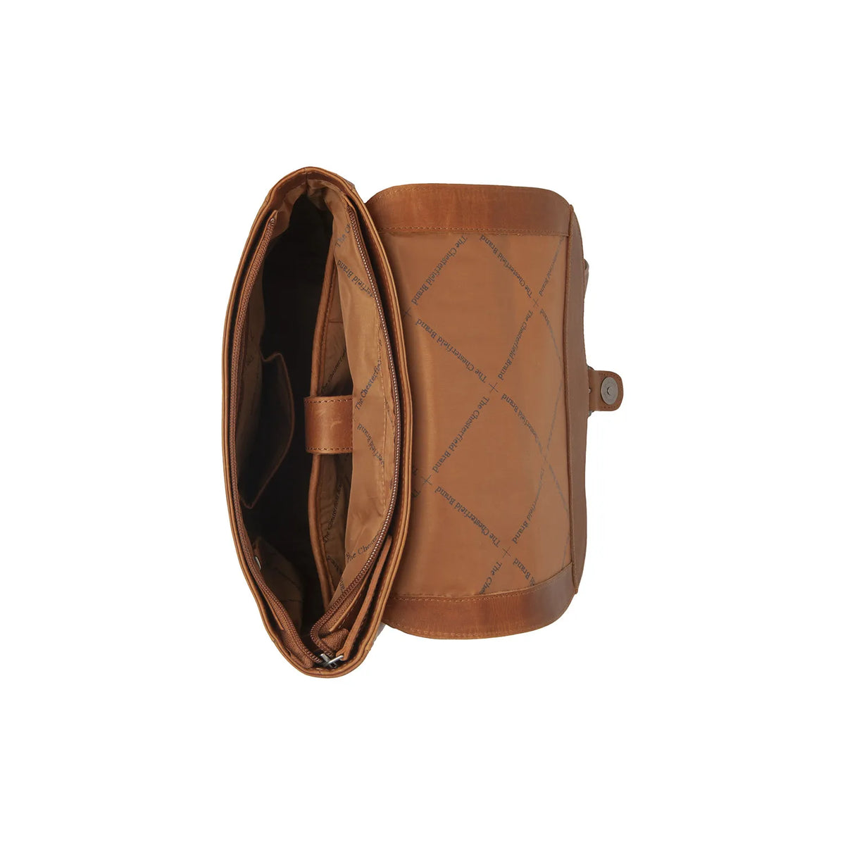 The Chesterfield Brand Vermont Skinnryggsäck, Cognac