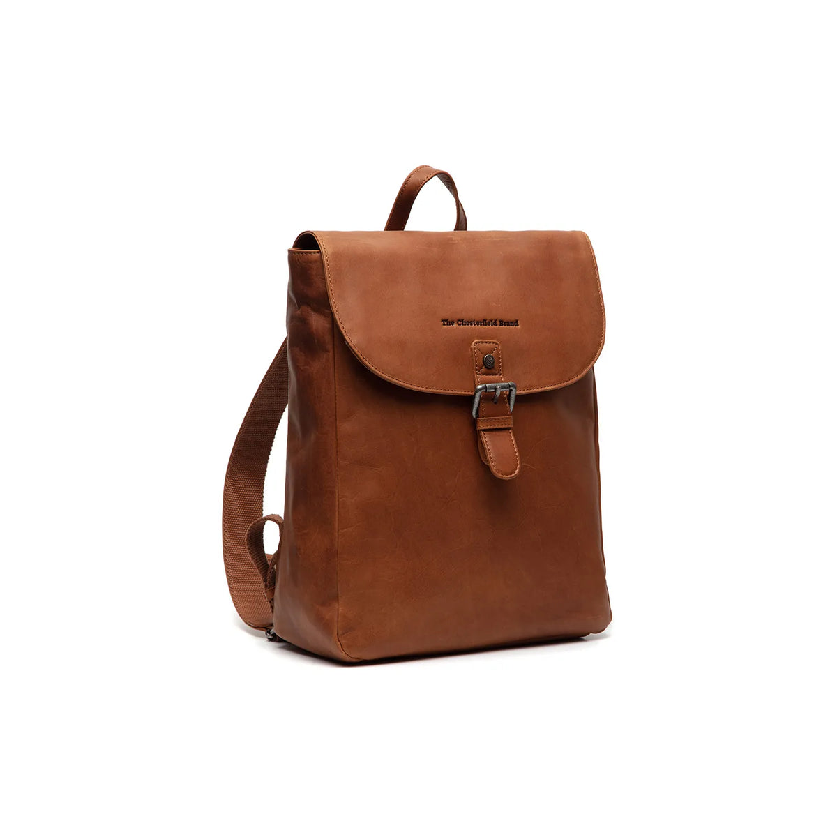 The Chesterfield Brand Vermont Skinnryggsäck, Cognac