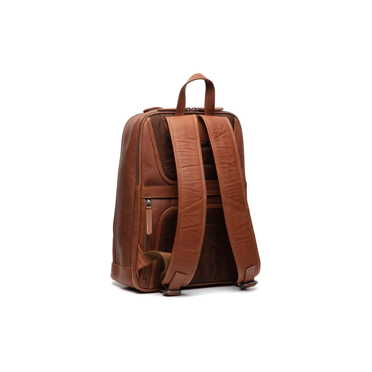 The Chesterfield Brand Detroit Leather Laptopryggsäck, Cognac