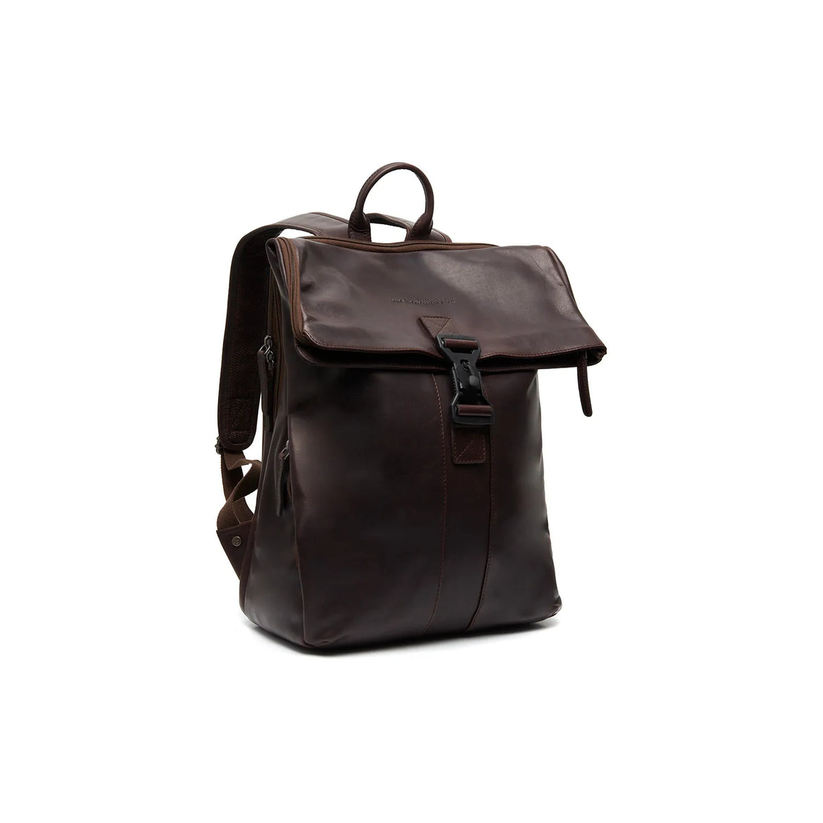 The Chesterfield Brand Savona Leather Laptopryggsäck, Brun