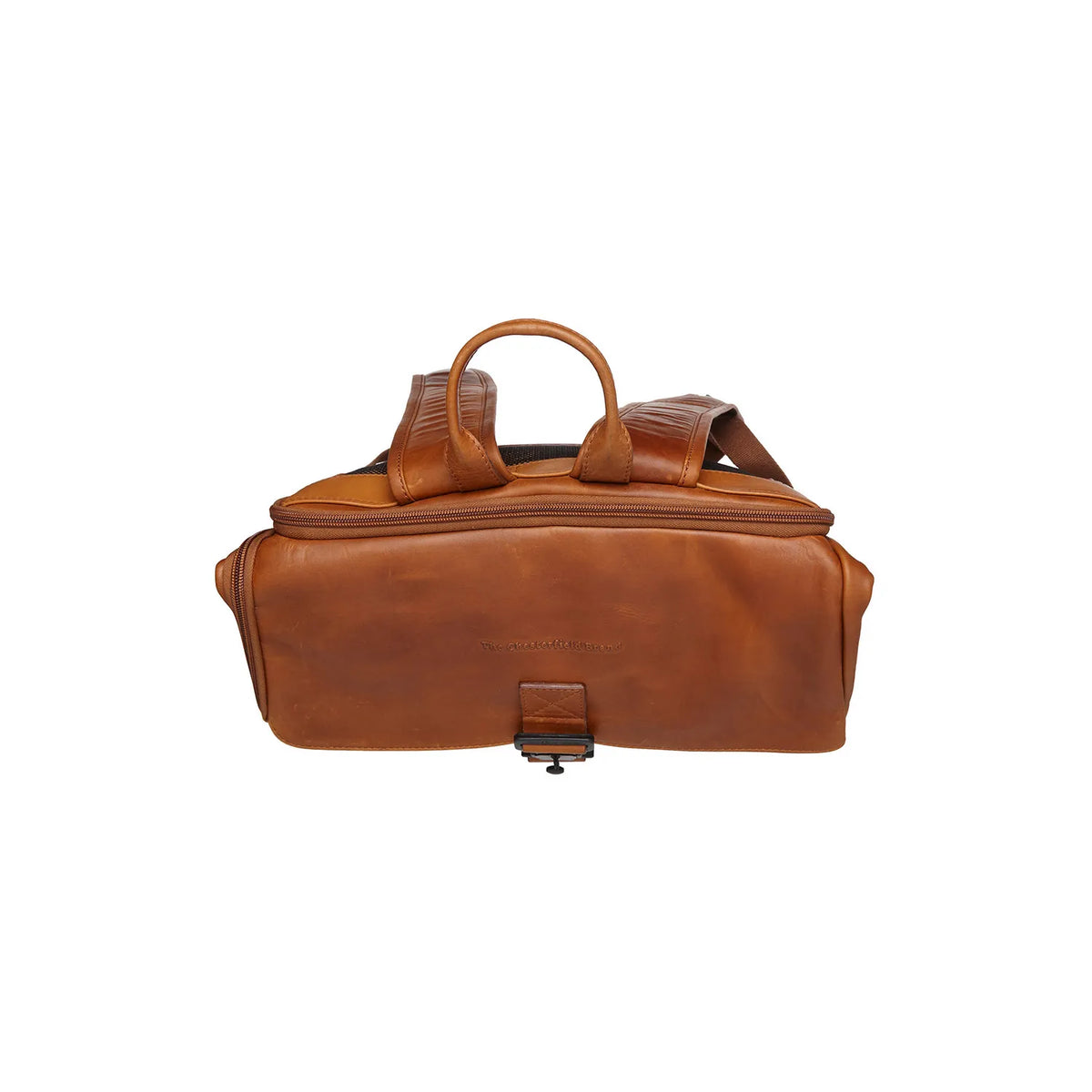 The Chesterfield Brand Savona Leather Laptopryggsäck, Cognac