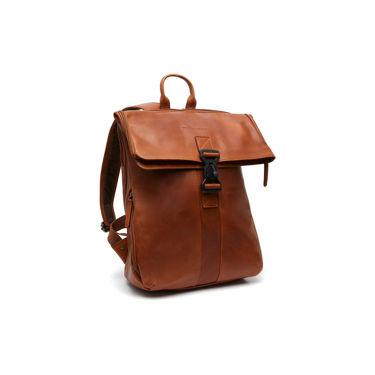 The Chesterfield Brand Savona Leather Laptopryggsäck, Cognac