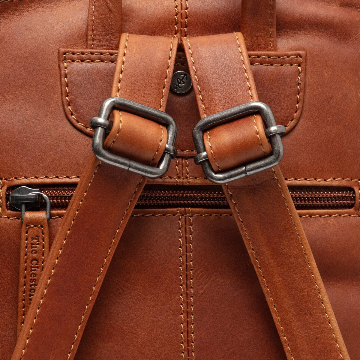 The Chesterfield Brand Linford Skinnryggsäck, Cognac