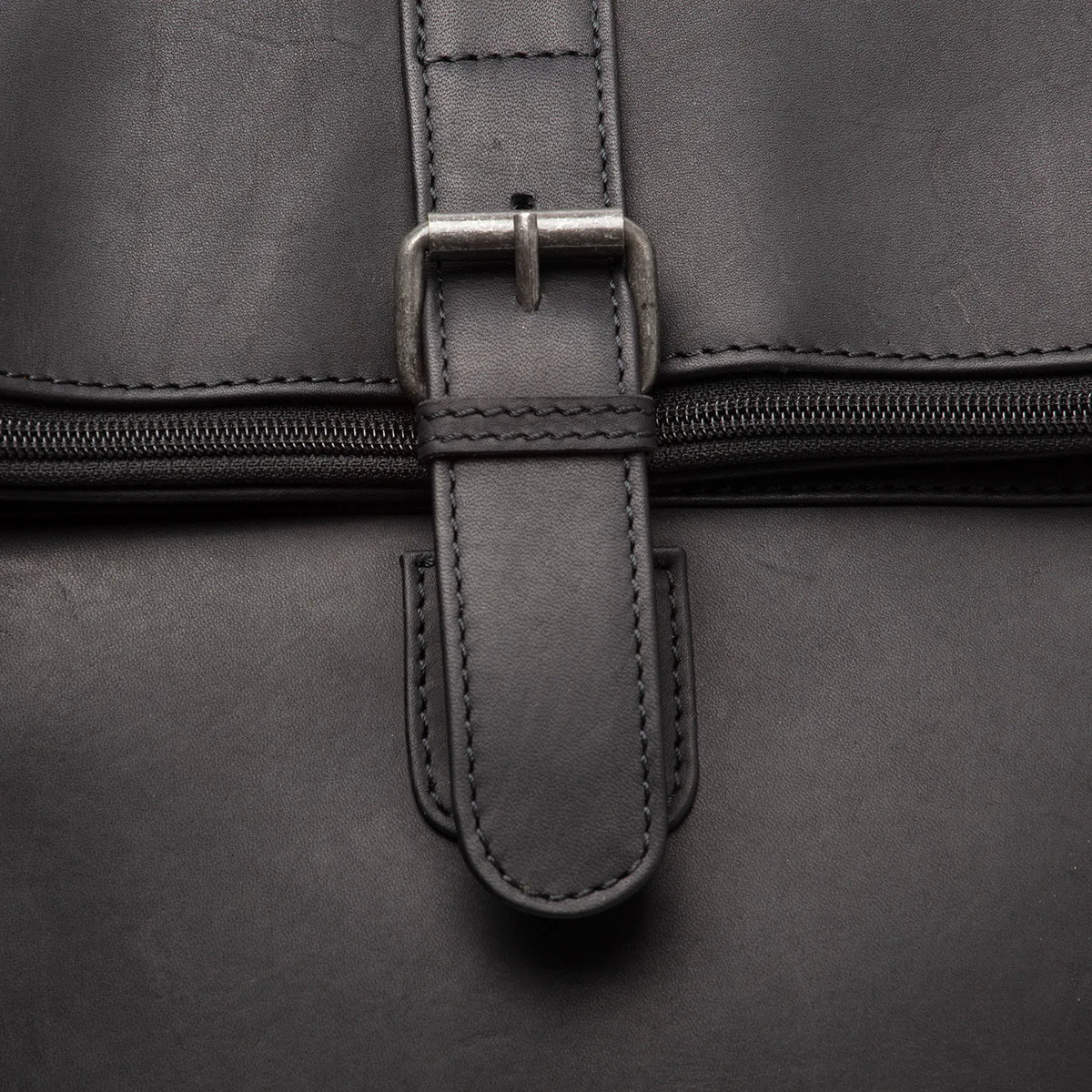 The Chesterfield Brand Larsson Leather Laptopryggsäck, Svart