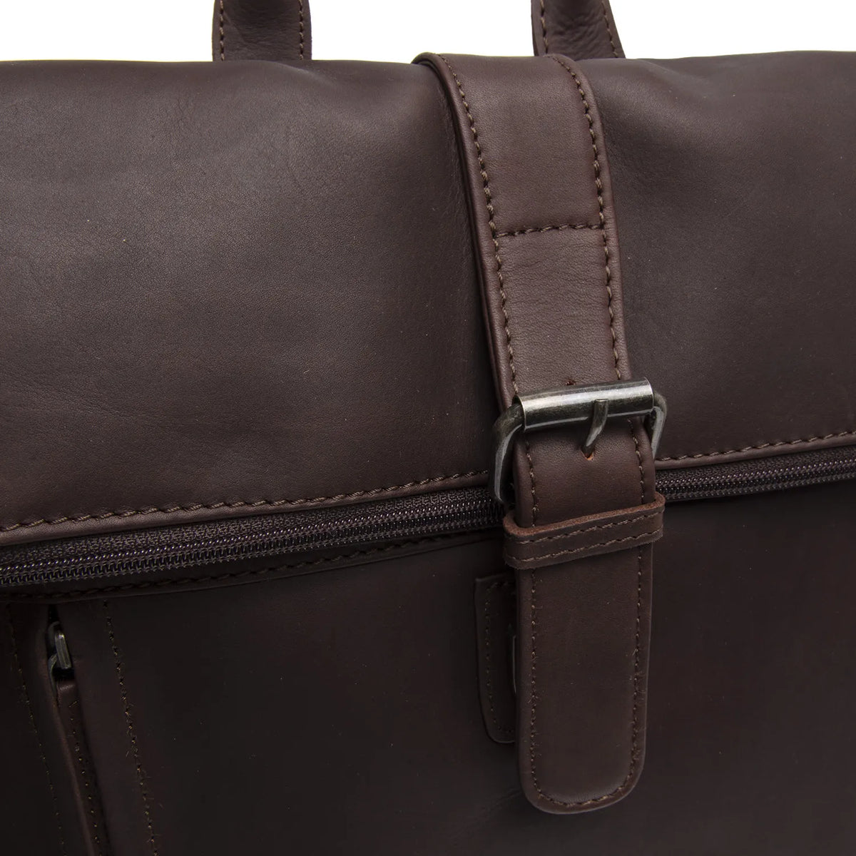 The Chesterfield Brand Larsson Leather Laptopryggsäck, Brun