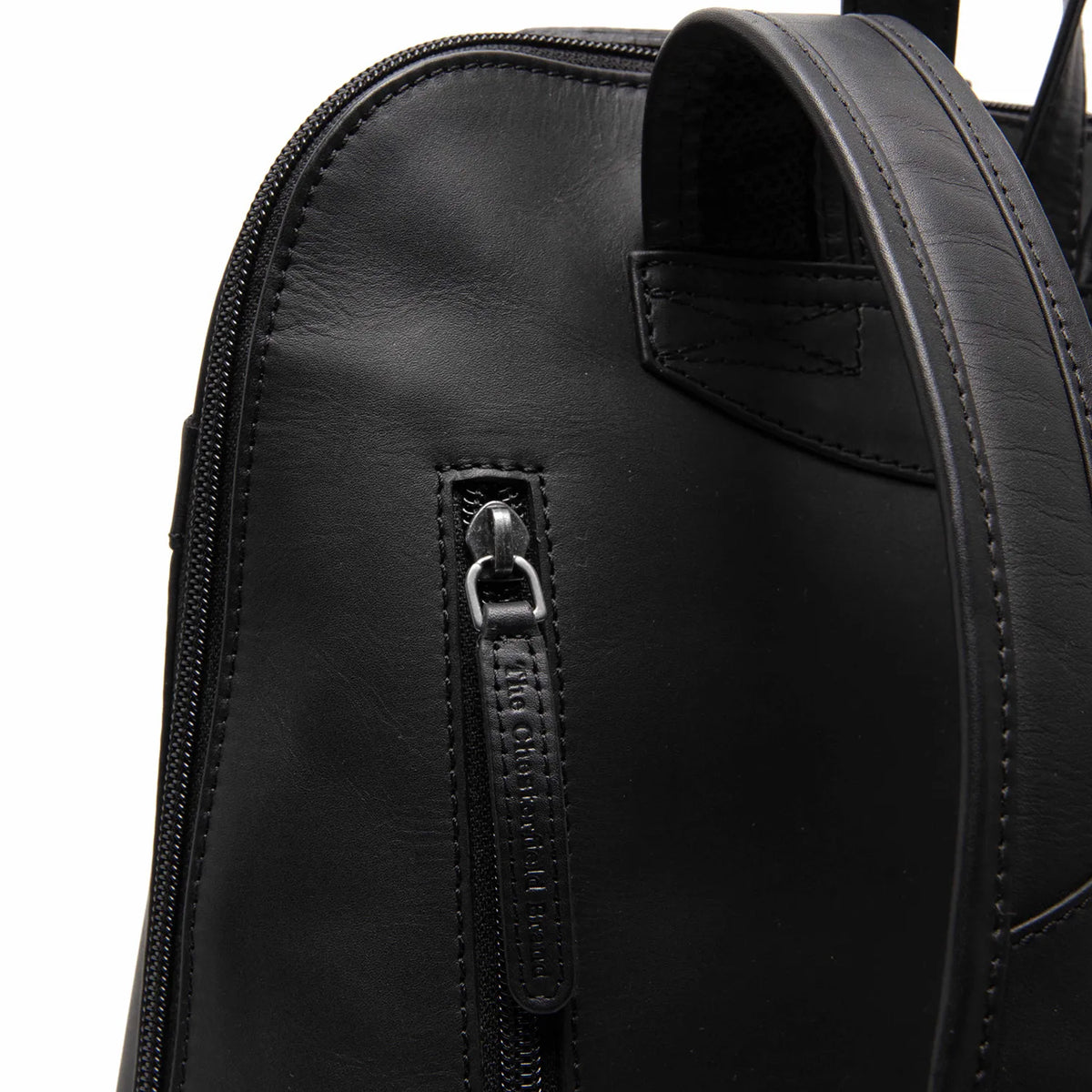 The Chesterfield Brand Tigris Leather Ryggsäck, Svart
