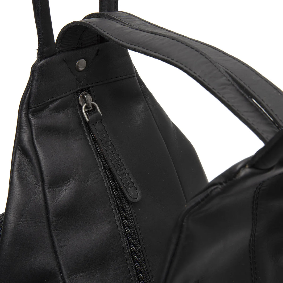 The Chesterfield Brand Howard Leather Ryggsäck, Svart