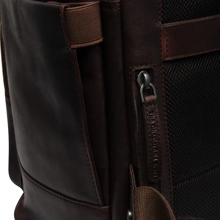 The Chesterfield Brand Calden Leather Laptopryggsäck, Brown