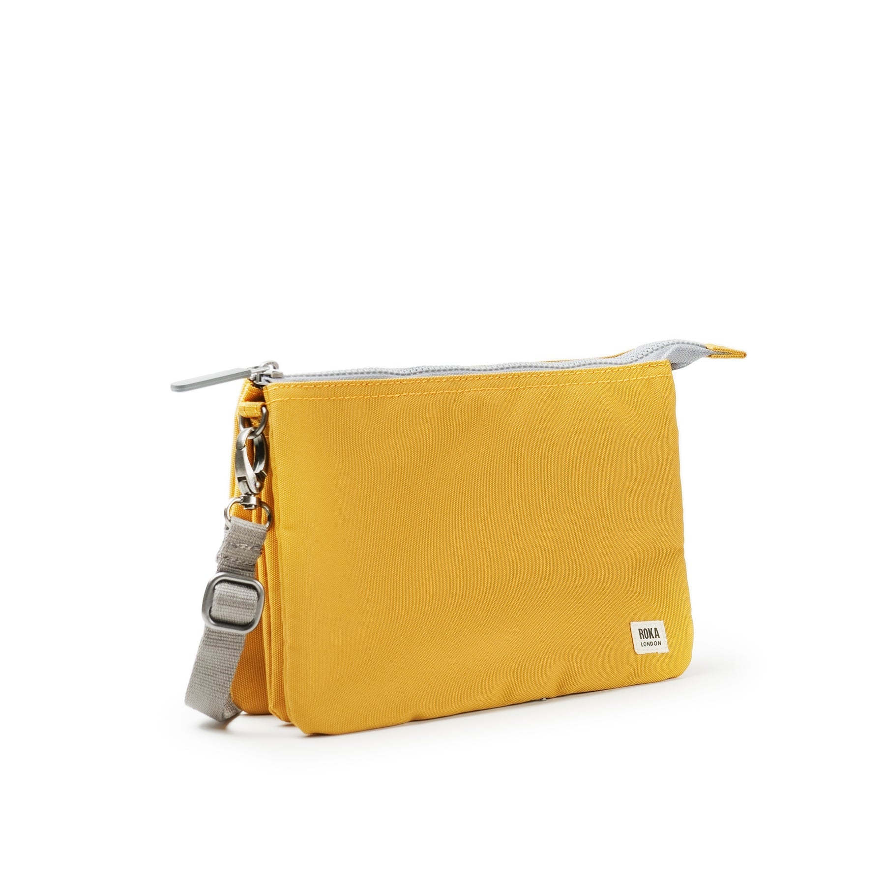 ROKA London Carnaby Crossbody Shoulder Bag, Flax