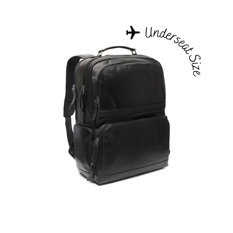 The Chesterfield Brand Lennox Backpack 17", Svart