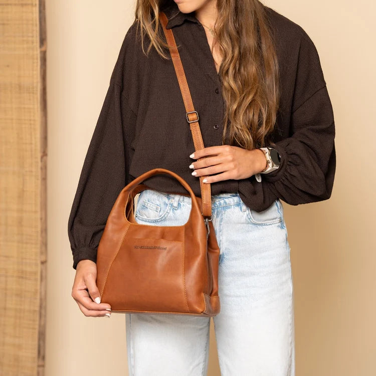 The Chesterfield Brand Lunera Leather Handväska, Cognac