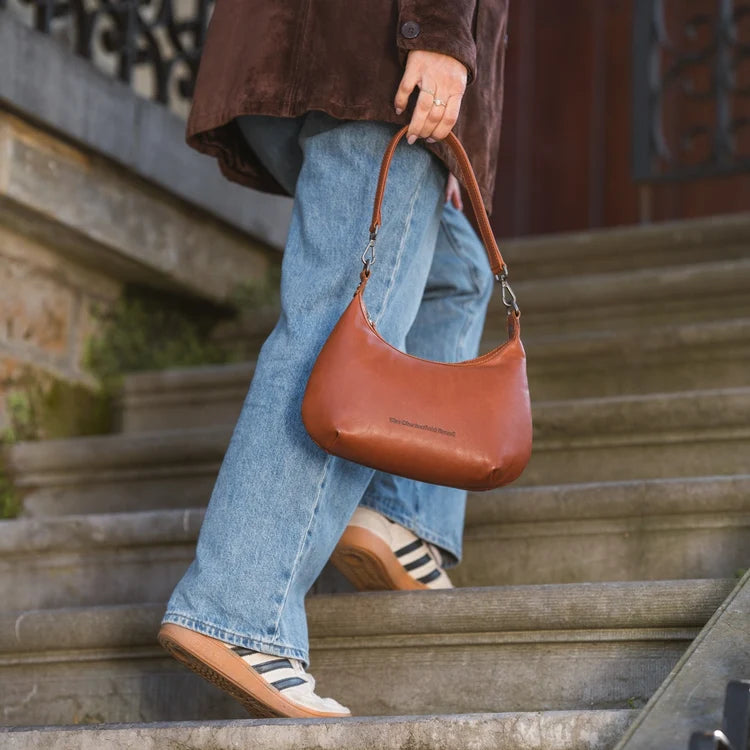 The Chesterfield Brand Nancy Leather Axelremsväska, Cognac