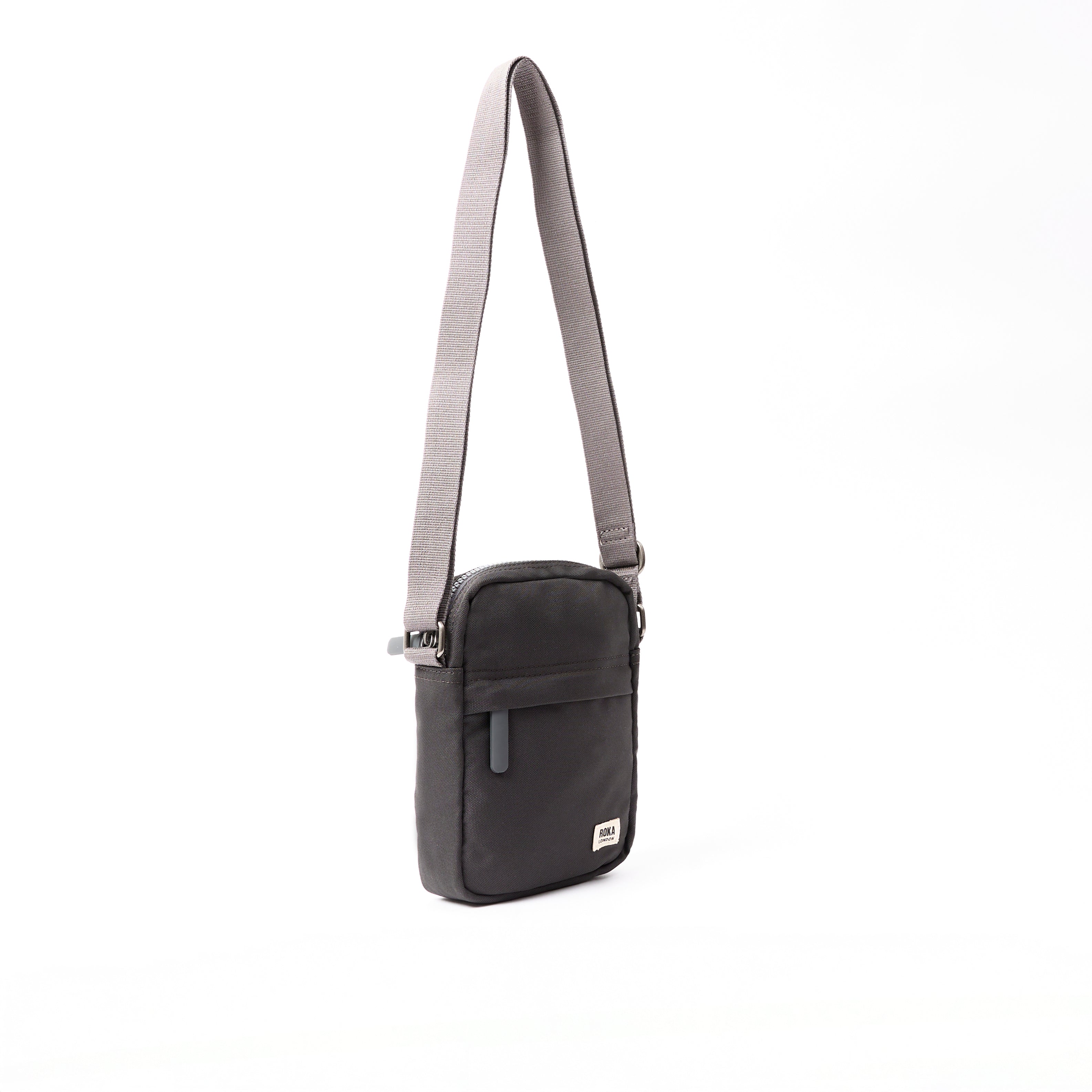 ROKA London Bond Shoulder Bag, Carbon