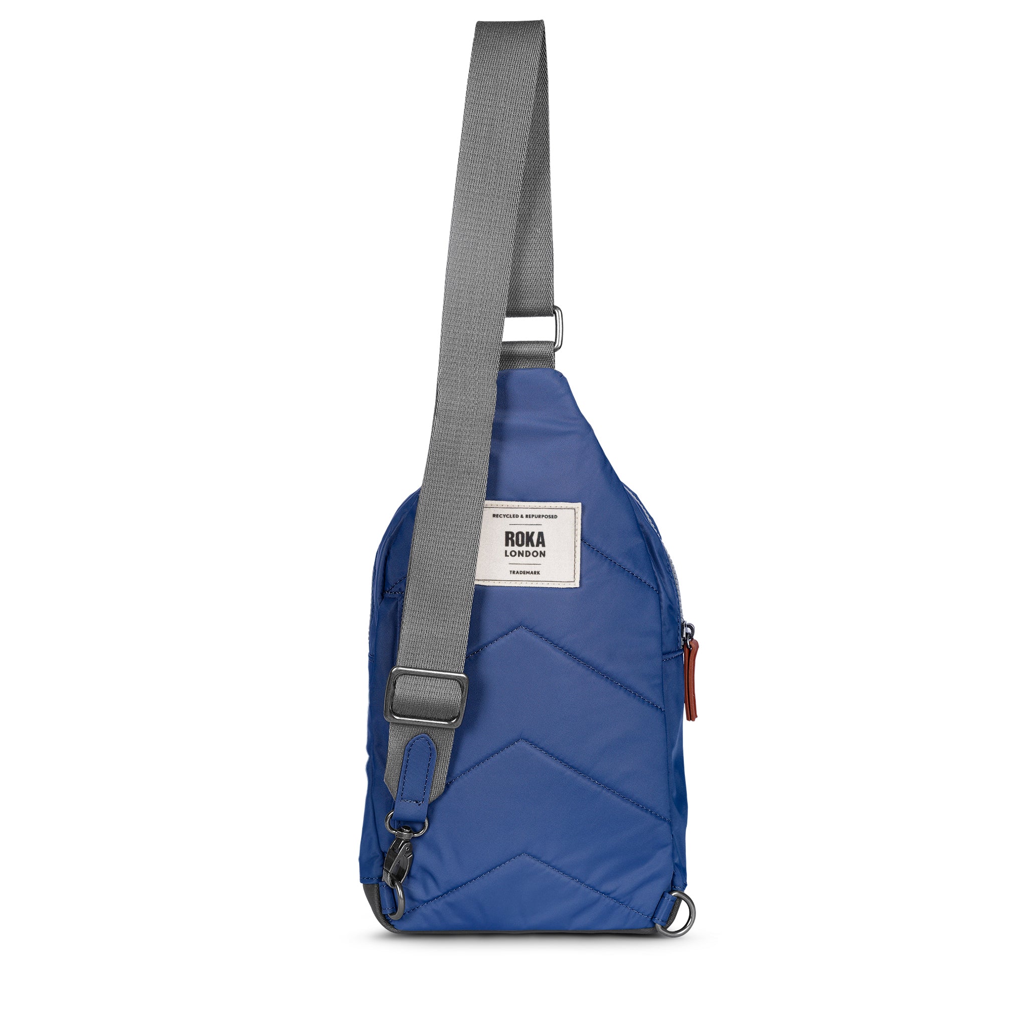ROKA London Willesden Sling Bag, Burnt Blue