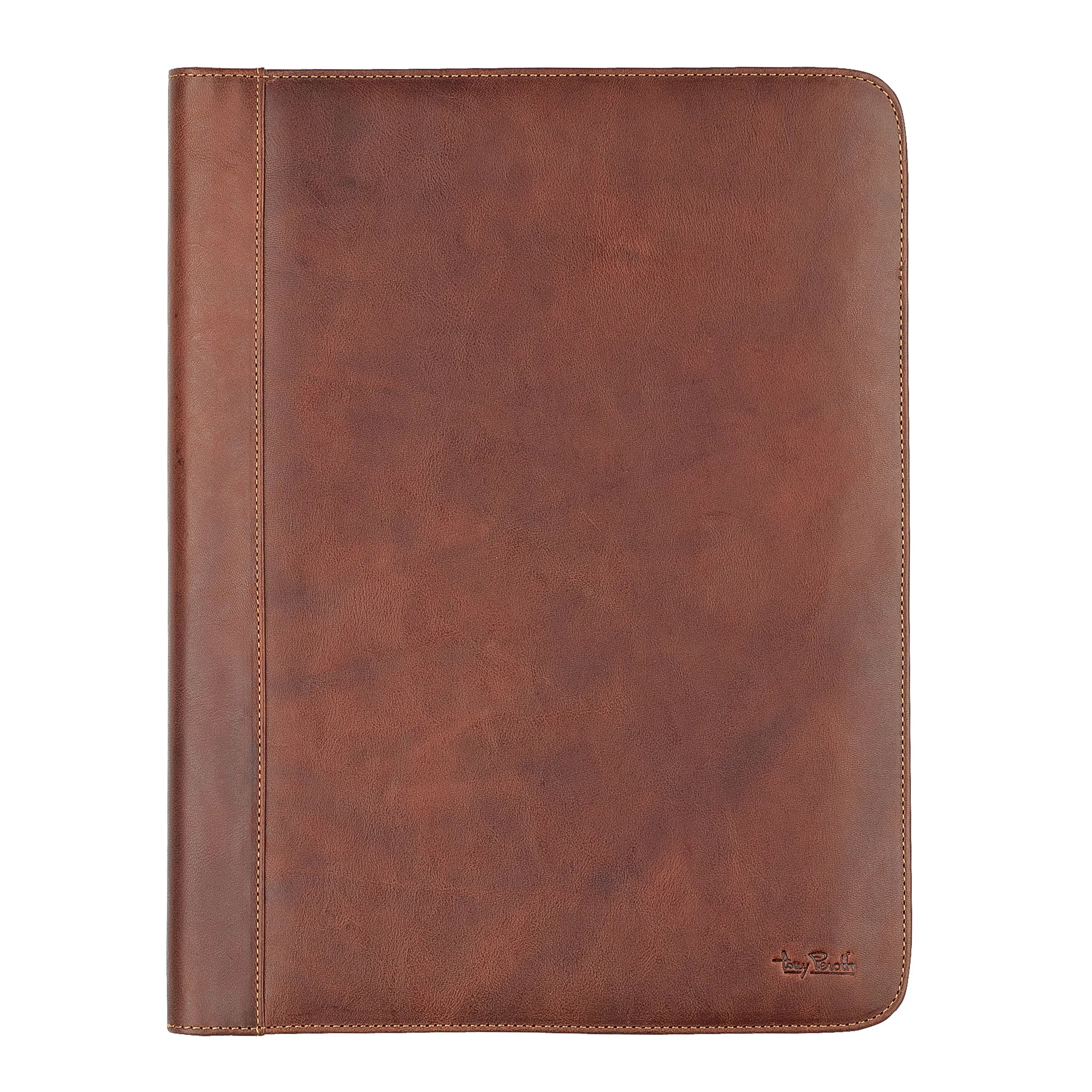 Tony Perotti A4 Folder Standard, Dark Brown