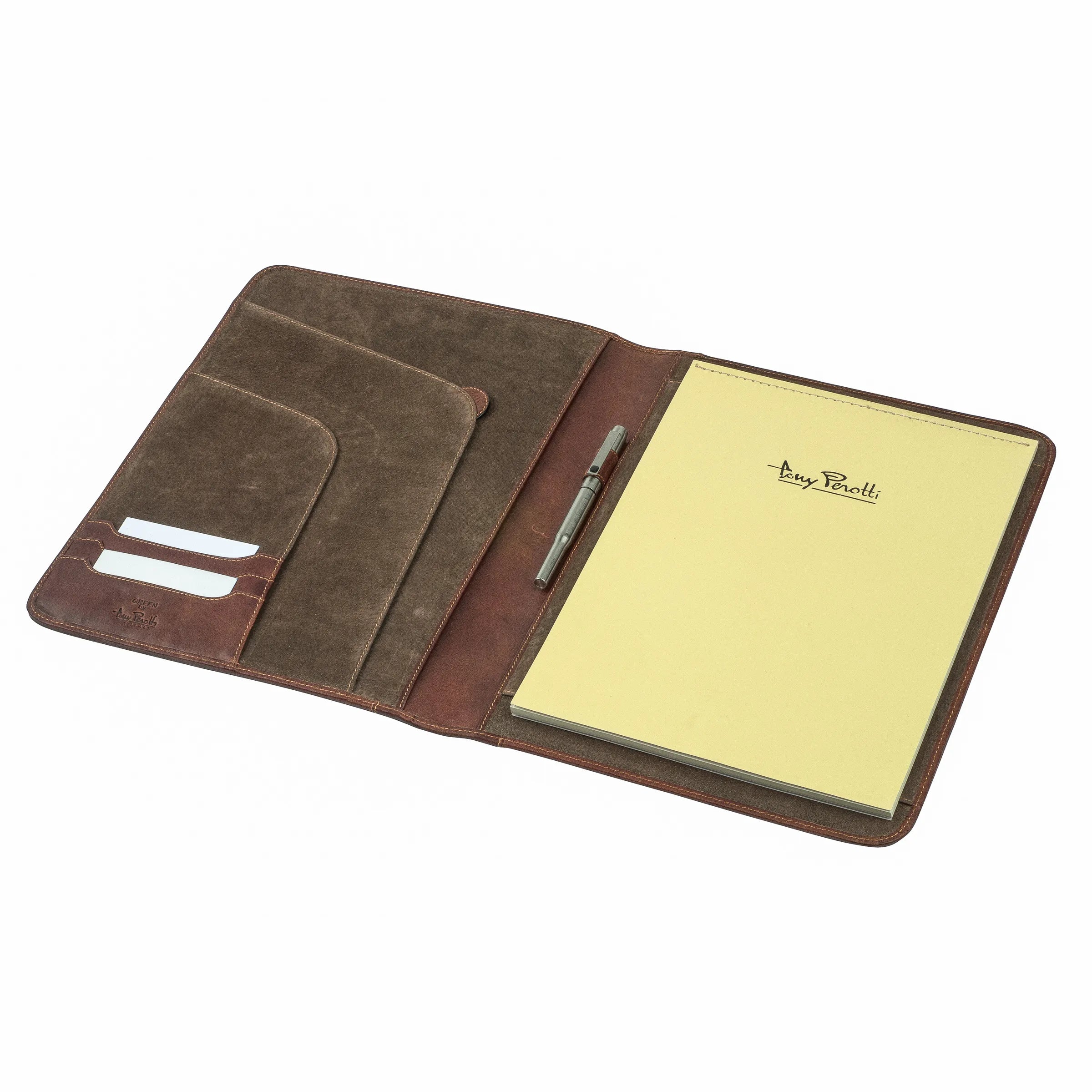 Tony Perotti A4 Folder Standard, Dark Brown