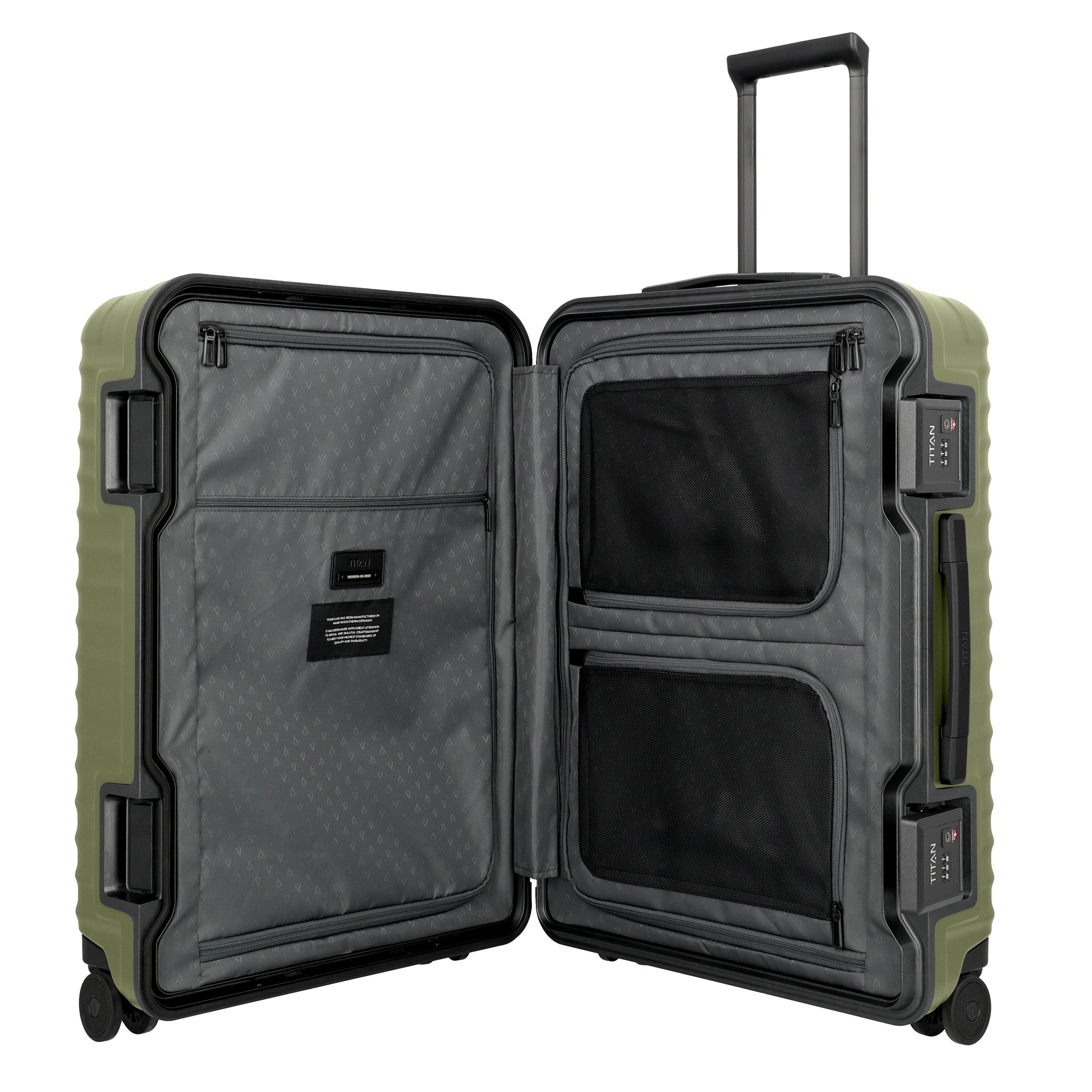 Titan OVERSEAS Trolley M+, Forest green