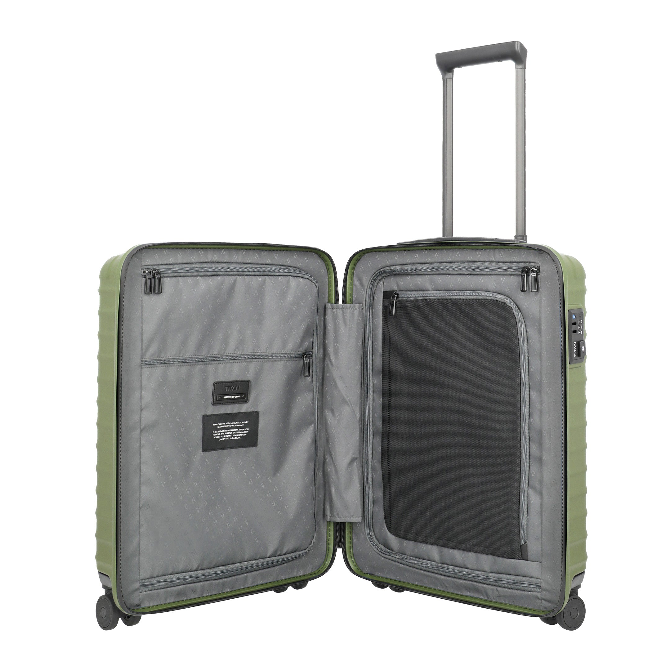 Titan UPGRADE Trolley S20, Forest green