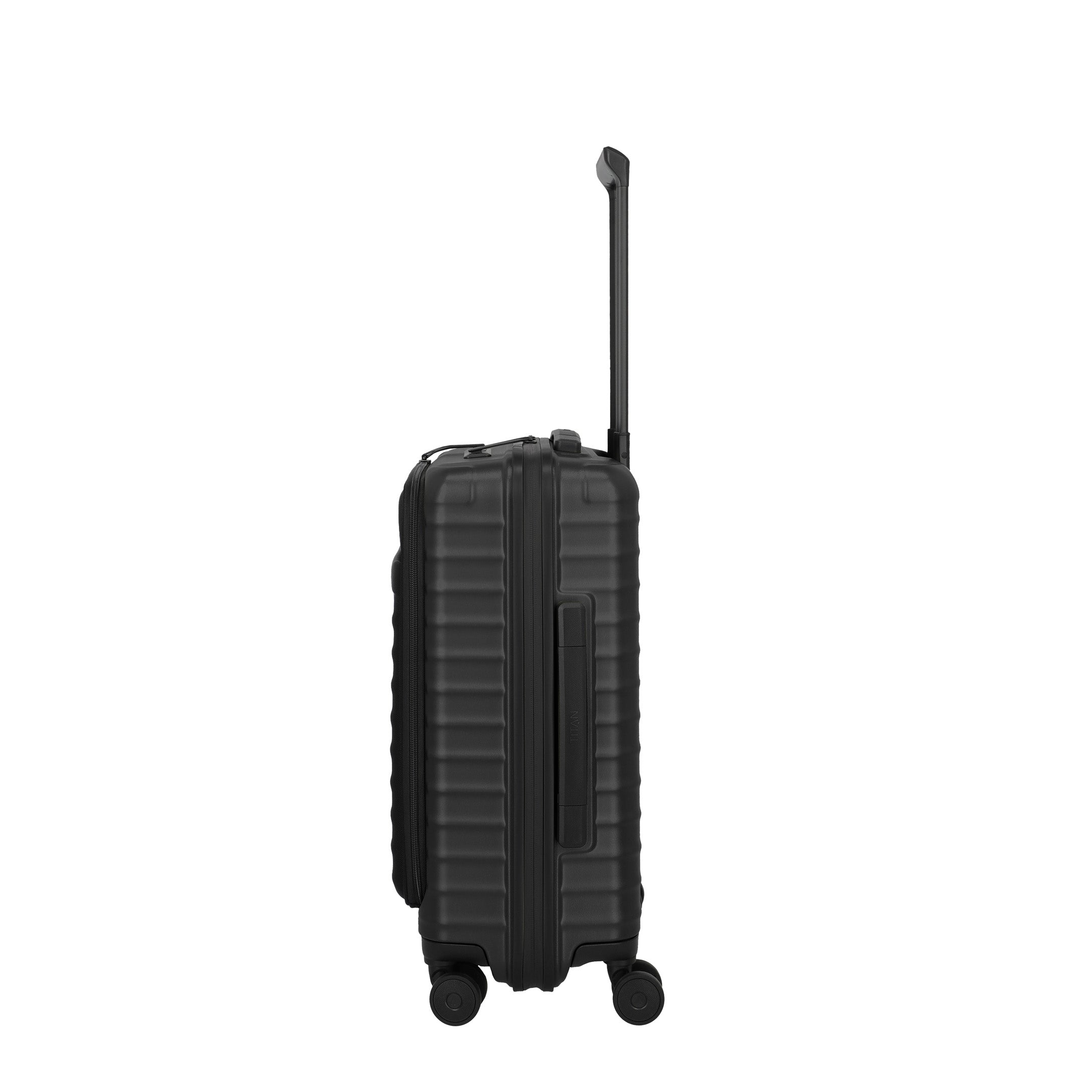Titan UPGRADE Trolley with Front Pocket, Nightshade black