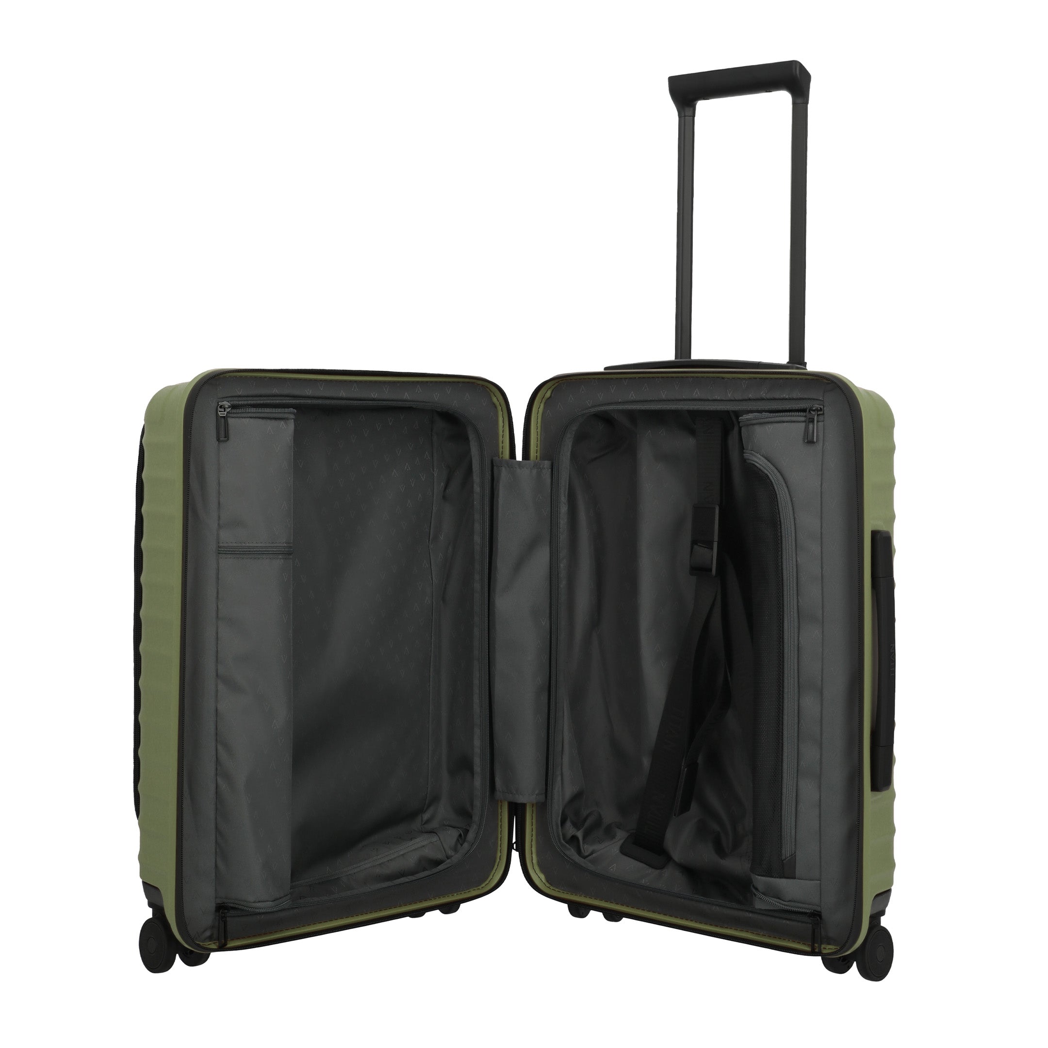 Titan UPGRADE Trolley with Front Pocket, Forest green