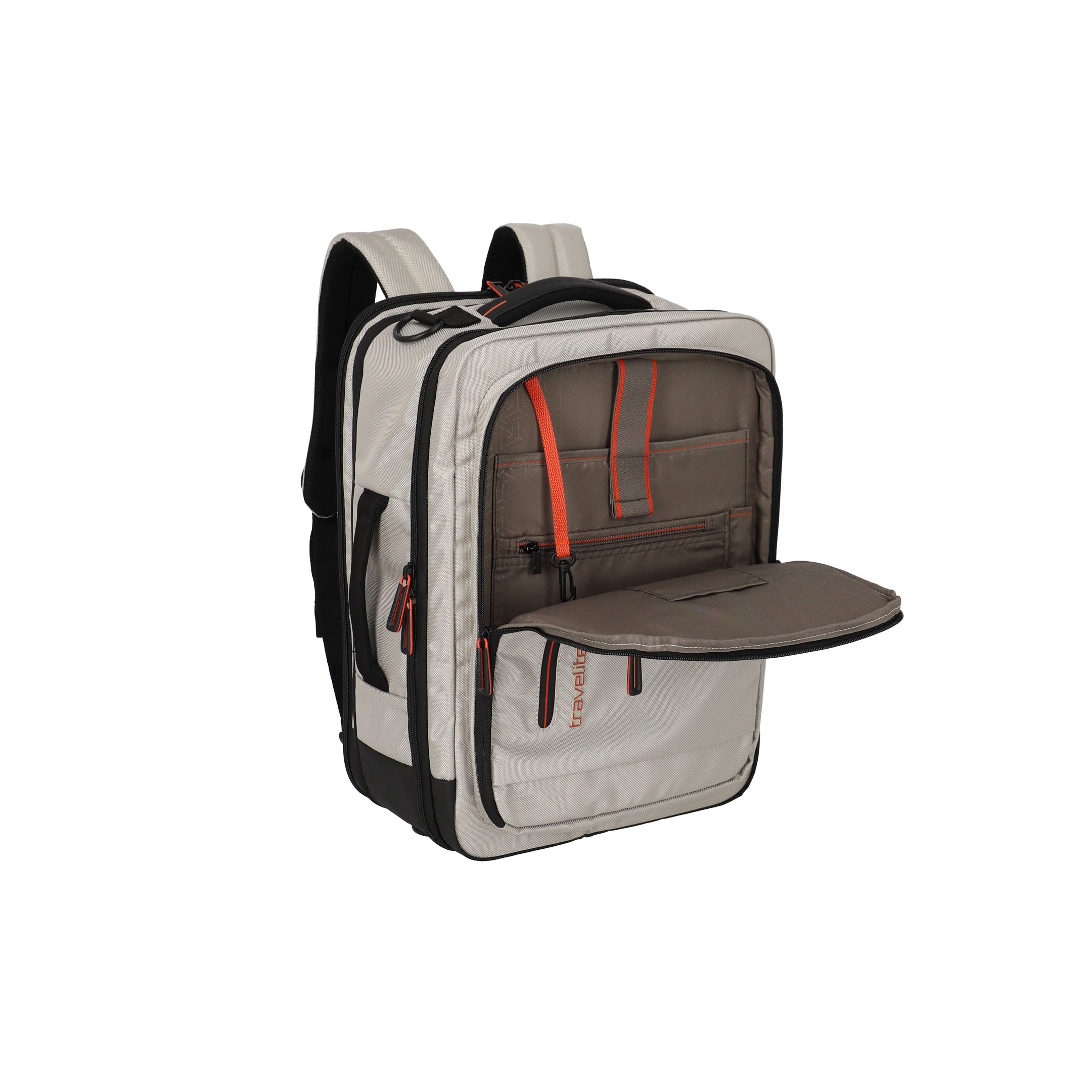 Travelite Crosslite Backpack – Kabinväska 43 cm, Nature