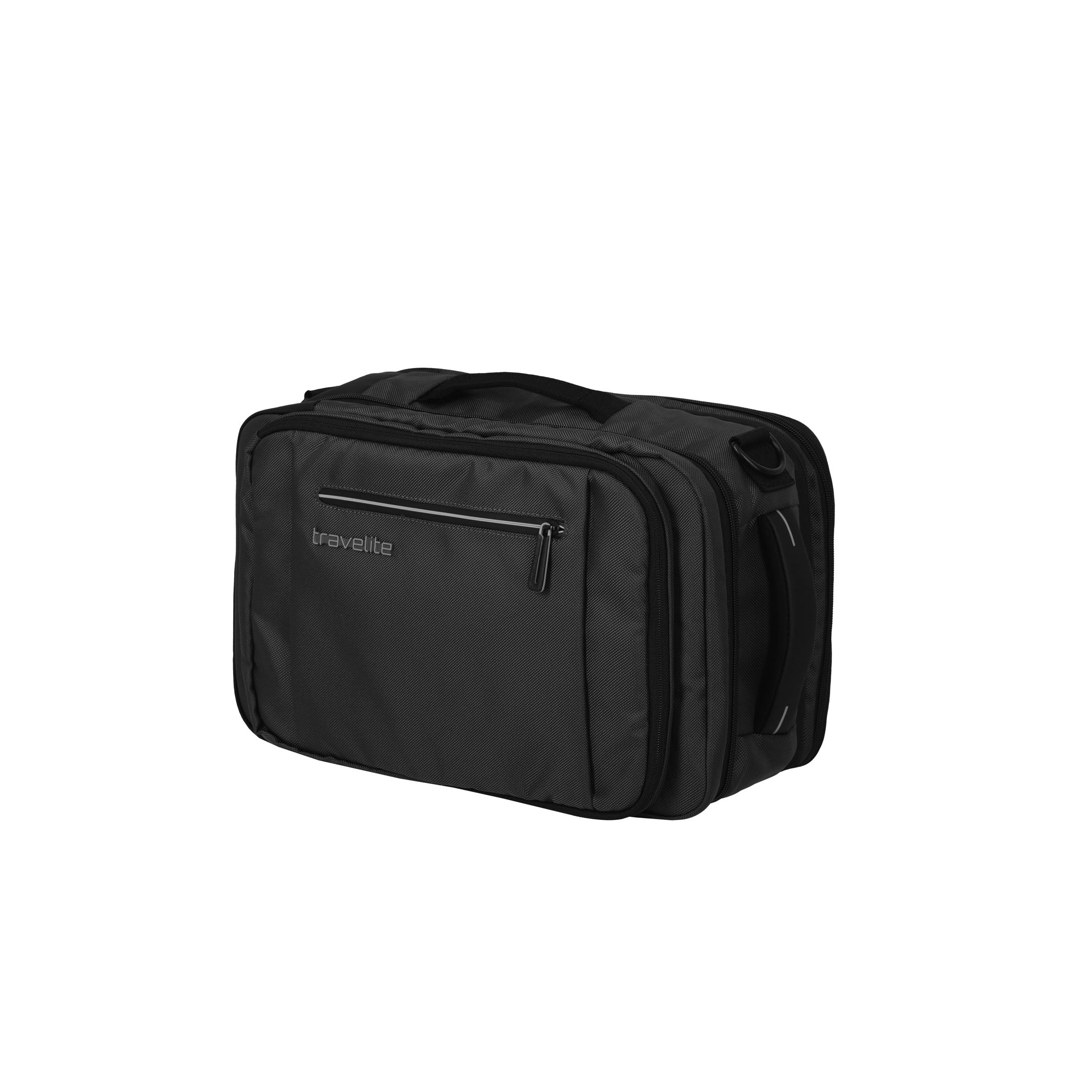 Travelite Crosslite Backpack S – Kabinväska 40 cm, Black