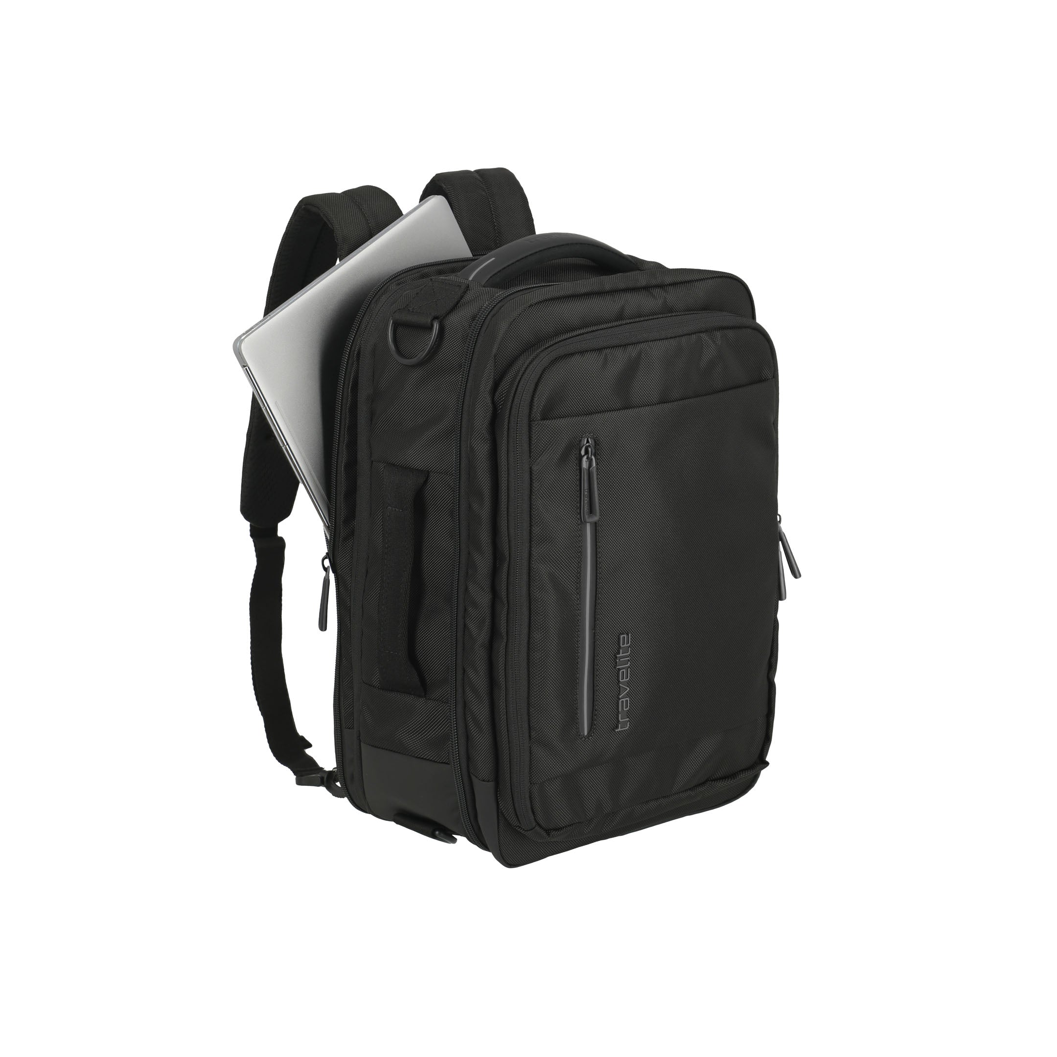 Travelite Crosslite Backpack S – Kabinväska 40 cm, Black