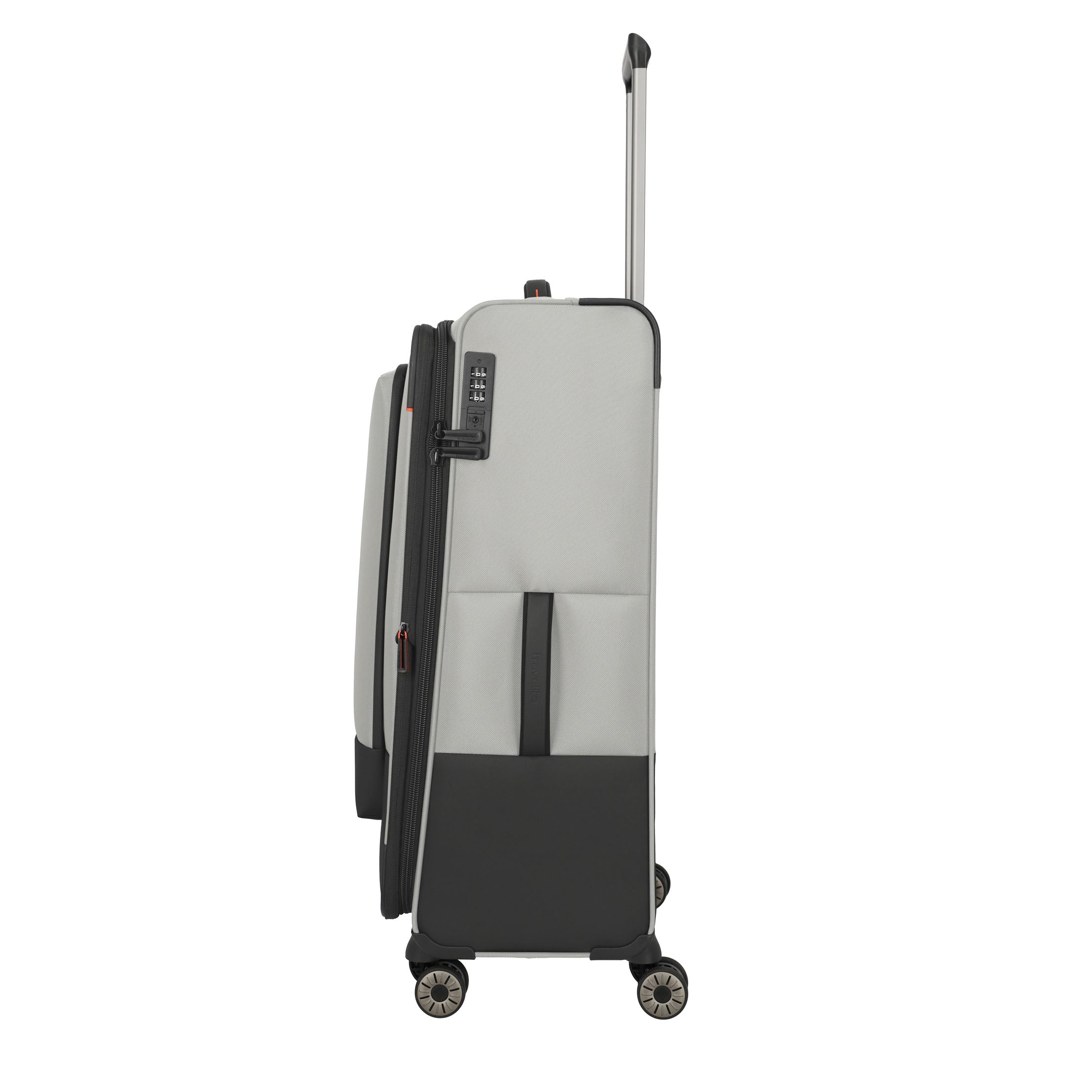 Travelite Crosslite Trolley L – Expanderbar resväska 77 cm, Nature