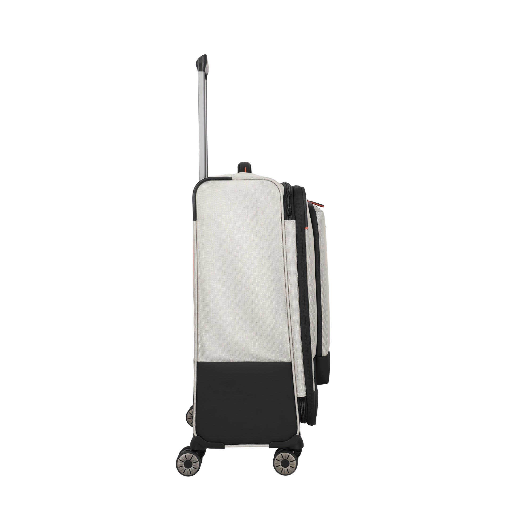 Travelite Crosslite Trolley M – Expanderbar resväska 66 cm, Nature