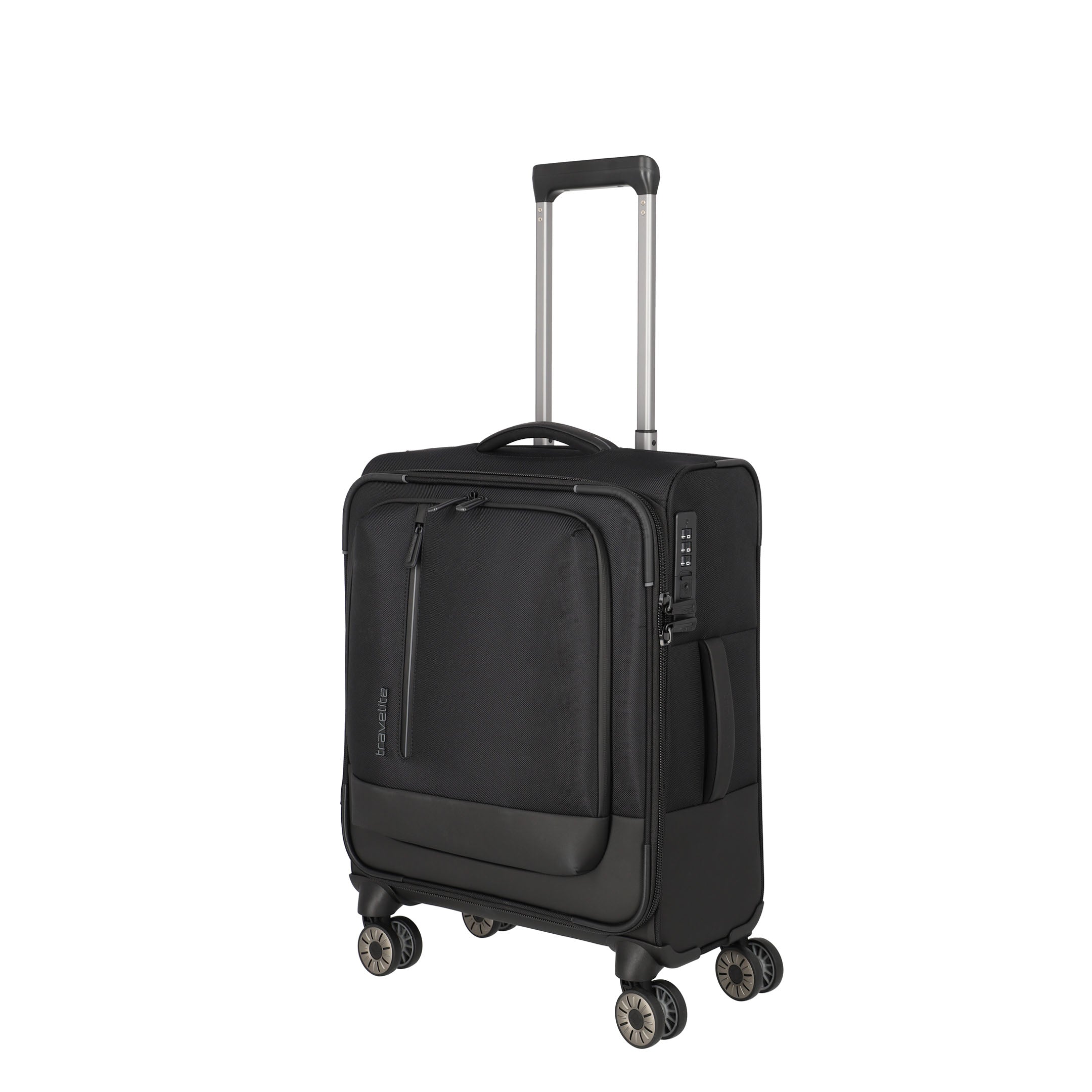 Travelite Crosslite Trolley S – Resväska 55 cm, Black